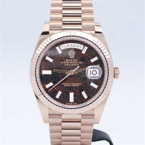 rose gold rolex 41mm|rolex day date 40 228235.